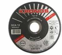 DISCO DE CORTE INOX / AÇO- KRONOS - KIT C/ 10 UNIDADES 4.1/2